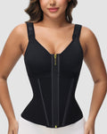 Double-Layer Tummy Control Waist Shaper Girdle With Bra