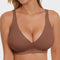 Seamless Deep V Push-Up Wireless Bra