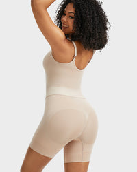 All-in-One Sculpting Bodysuit with Easy-Off Design