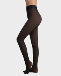 Translucent Fleece Lined Tights