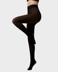 Translucent Fleece Lined Tights