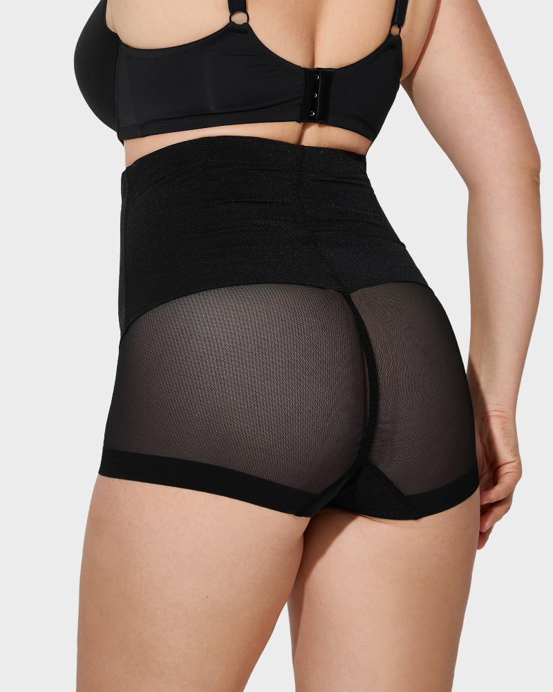 Sculpting Mesh High Waist Shaper Panty