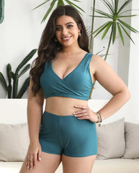 Built-in Bra Swim Romper