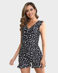 Built-in Bra Swim Romper